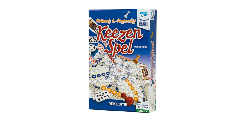 Spel Keezen Clown reiseditie