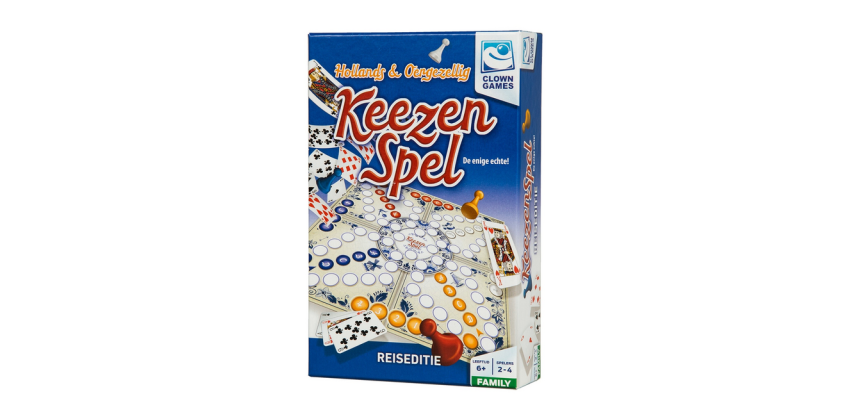Spel Keezen Clown reiseditie