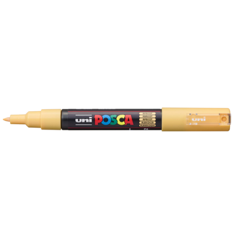 Verfstift Posca PC1MC extra fijn abrikoos