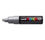 Marqueur peinture Posca PC8K Large biseau argent