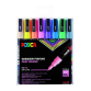 Verfstift Posca PC3M fijn pastel assorti set à 8 stuks