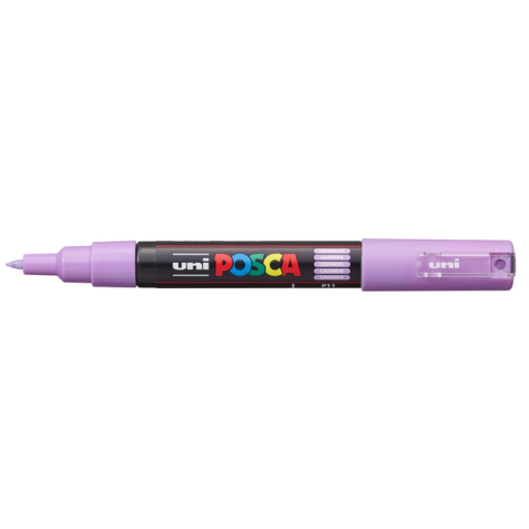 Verfstift Posca PC1MC extra fijn lavendel