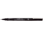 Fineliner Uni-Ball Pin biseau 1mm noir