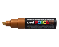 Marqueur peinture Posca PC8K Large biseau bronze