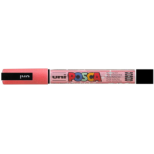 Verfstift Posca PC3M fijn glitter rood