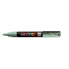 Marqueur peinture Posca PC1MC Extra Fin gris