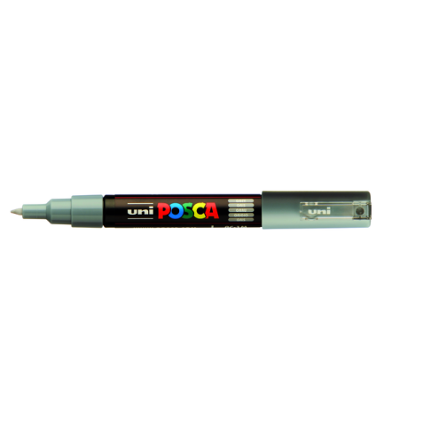Verfstift Posca PC1MC extra fijn grijs