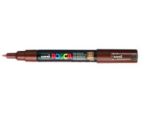 Marqueur peinture Posca PC1MC Extra Fin marron