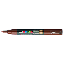 Marqueur peinture Posca PC1MC Extra Fin marron