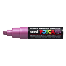 Verfstift Posca PC8K breed schuin metallic roze