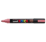 Marqueur peinture Posca PC5M Medium rouge métal