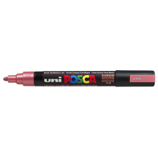 Verfstift Posca PC5M medium metallic rood