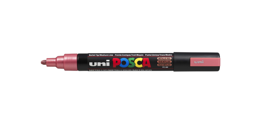Posca Paint Marker PC5M Medium Metallic Red