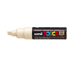 Marqueur peinture Posca PC8K Large biseau beige