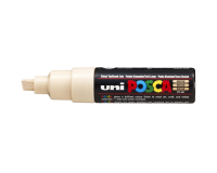 Marqueur peinture Posca PC8K Large biseau beige