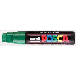 Marqueur peinture Posca PC17K Extra Large rectangulaire vert foncé