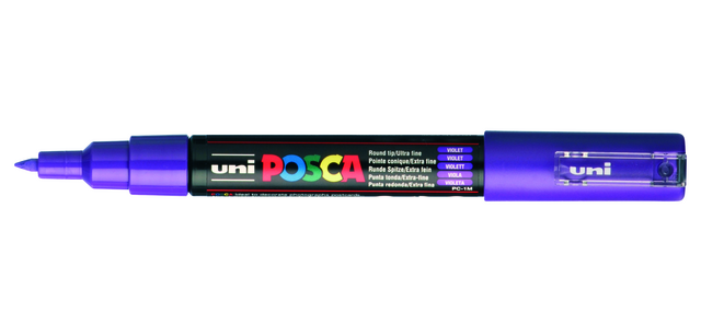 Marqueur peinture Posca PC1MC Extra Fin violet