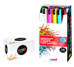 Marqueur peinture Posca PC1MR Extra Fin assorti set 16 pièces