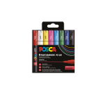 Posca Paint Marker PC1MC Extra Fine Assorted Set of 8 Pieces