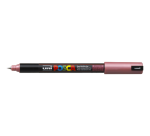 Marqueur peinture Posca PC1MR Extra Fin rouge métal