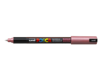 Paintmarker Uni POSCA PC1MR extra fijn metallic rood