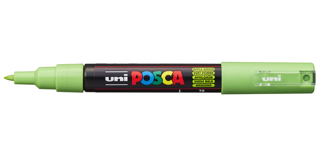 Paintmarker Uni POSCA PC1MC extra fijn appelgroen