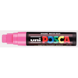 Marqueur peinture Posca PC17K Extra Large rectangulaire rose