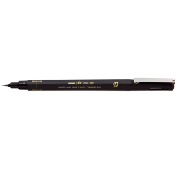 Fineliner uni-Ball Pin Brush EF noir