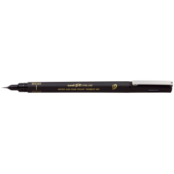 Fineliner uni-Ball Pin Brush EF noir