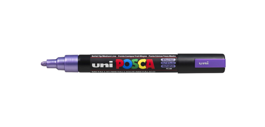 Posca Paint Marker PC5M Medium Metallic Violet
