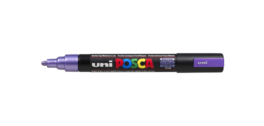 Posca Paint Marker PC5M Medium Metallic Violet