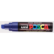 White paint marker with pigment and water-based extra-large nib PC17K BL