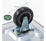 Transportkar BRASQ zonder duwbeugel 300kg