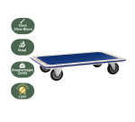 Transportkar BRASQ zonder duwbeugel 300kg