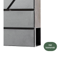 Brievenbus BRASQ PB200 Deluxe wand rvs