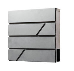 Boîte aux lettres murale BRASQ PB200 Deluxe Inox