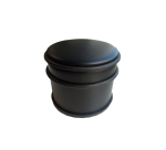 BRASQ door stopper with black rubber ring