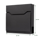 Boîte aux lettres BRASQ PB300 Premium noir