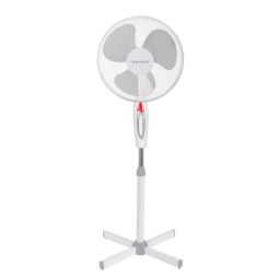 Ventilateur sur pied F300, diamètre 40 cm, blanc