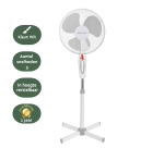 Ventilateur sur pied BRASQ F300 Ø 40cm blanc