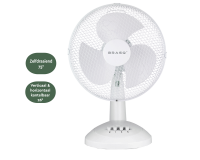Tafelventilator BRASQ F400 Ø 30cm wit