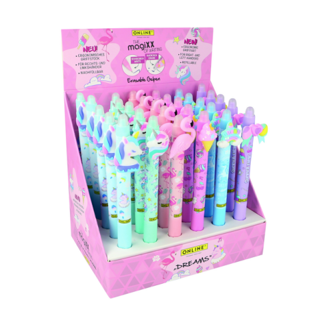 Stylo gel Online MagiXX Fun Dreams 0,7mm assorti