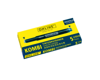 Cartouche d'encre Online Combi bleu nuit boîte 5 pièces