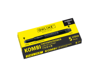 Cartouche d'encre Online Combi noir boîte 5 pièces