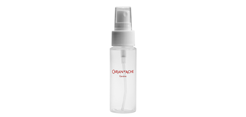 Flacon vapo Caran d'ache plastique 50ml transparent
