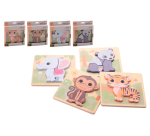 Puzzle Jouéco The Wildies Family 4 assorti