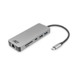 Station d'accueil ACT USB-C 7-en-1