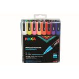 Verfstift Posca PC3M fijn standaard assorti set à 16 stuks