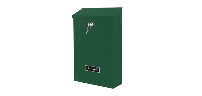 Brievenbus BRASQ PB100 Basic wand groen