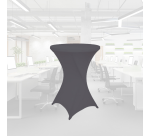 Housse BRASK pour table haute 80cm anthracite